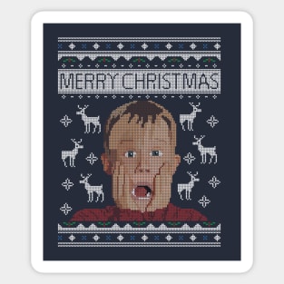 Home Alone Kevin Christmas Knit Sticker